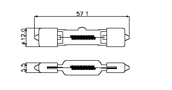 T-2 3/4 Metal Base