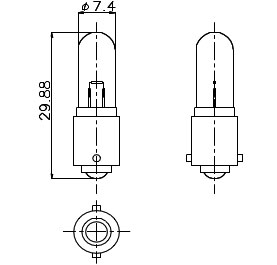T-2 1/4 Special Base