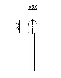 Sub-Miniature Aircraft Lamp T-1 Short IBP Type A 8552