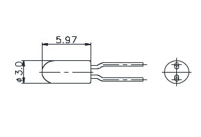 Sub-Miniature Aircraft Lamp T-1 Short IBP Type G 7152