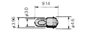 T-1 sub-midget flanged 3042