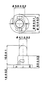 Neowedge T-1 1/4 NWA 4106NWA