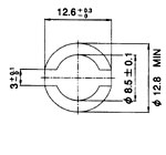 T-1 1/2 PBB PCB Lamp Bayonet 5059