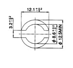 T-1 1/2 PBC PCB Lamp Bayonet 5015