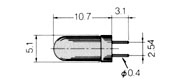 T-1 1/4 Cap Bi-PIN 4125