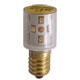 E14 Multi LED Green 24